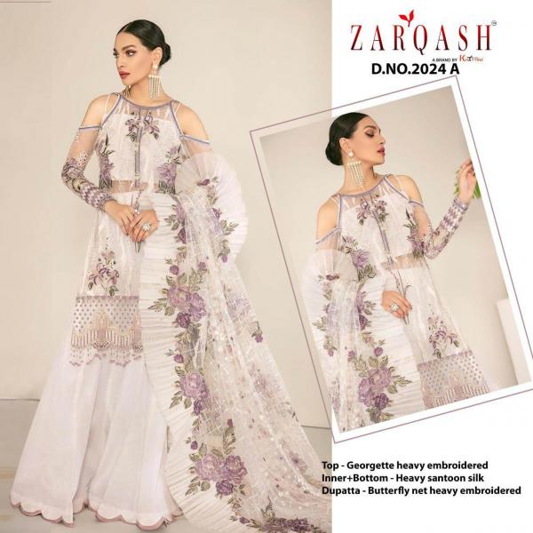 Zarqash Jihan Georgette Fancy Pakistani Salwar